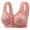 Hot Pink, variant on beishanbush Clothing 2025 Bra Under $5 Bras for Women Front Snap Closure Comfort Everyday Bras Plus Size Wireless Bras for Women No Underwire