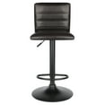 thumbnail image 3 of Winsome Wood Holly Adjustable Swivel Stool, Black & Espresso Finish, 3 of 9