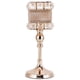 thumbnail image 3 of Candelabro cuadrado retro galvanizado, soporte para velas, adorno para el hogar, decoración para fiestas y bodas., 3 of 14