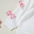 thumbnail image 4 of Toddler Baby Girl Clothes Outfits 3D Bow Long Sleeve Sweatshirt Top and Flared Pants Sets InfantFall Winter Kids Girls Warm Clothing Sets 18-24 Months, 4 of 8