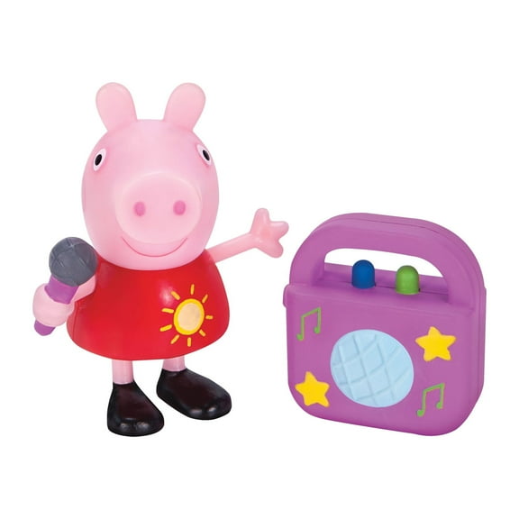 Peppa Collectible Pig Kids Action Figure, Plastic Multicolor, 0.0666667 lb