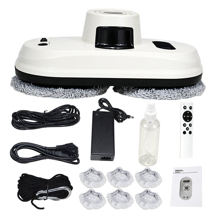 Window Cleaning Robot Fully Automatic Remote Control Doublesided Highrise Glass Cleaning Path
