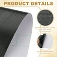 thumbnail image 3 of Uxcell Self-Adhesive Wood Grain Repair Tape with Scraper for Furniture Black Wood Grain 4.7x33', 3 of 7