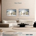 thumbnail image 4 of Elephant Stock Yoga Polar Bear Wall Art - Horizontal Canvas Wall Art - Living Room Wall Decor - Animal Canvas - White And Beige Decor - 48" x 32", 4 of 8