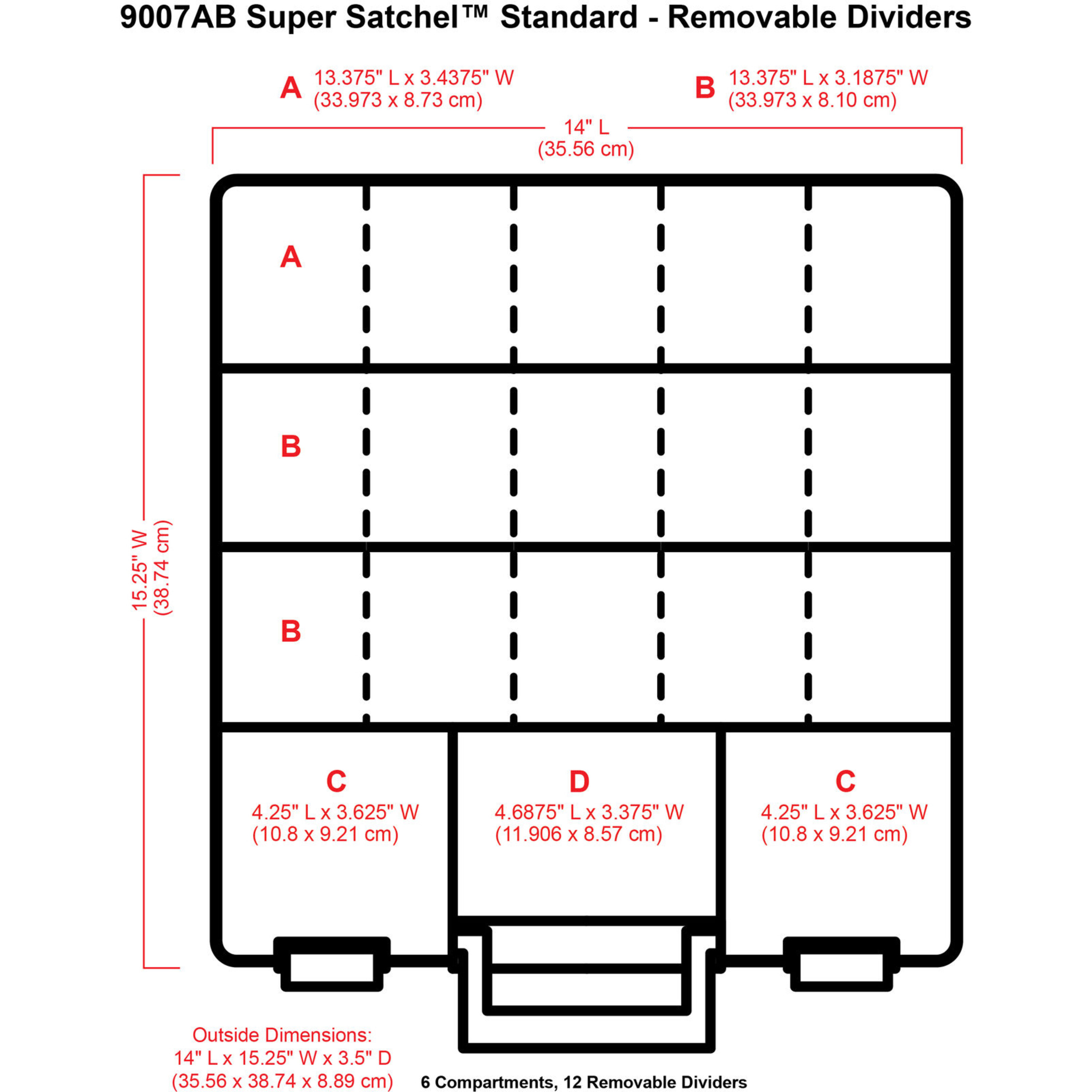 ArtBin Super Satchel Box, 6-Compartments - image 3 of 3