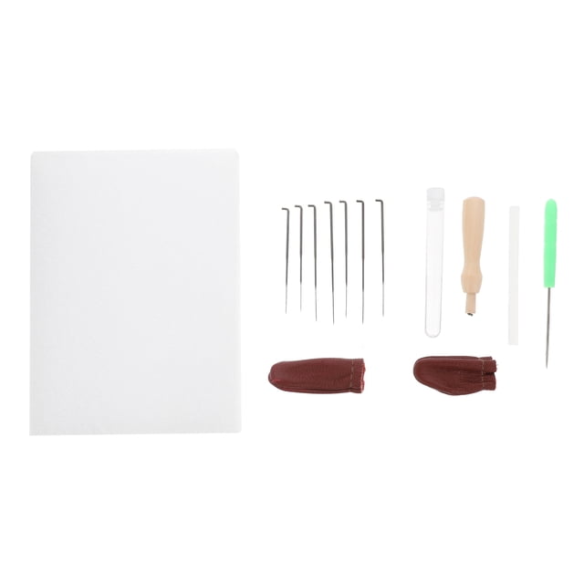 MasteelfCA 1 Set Felting Needles Craft Wool Felt Stitch Punch Tool DIY Knitting Needles