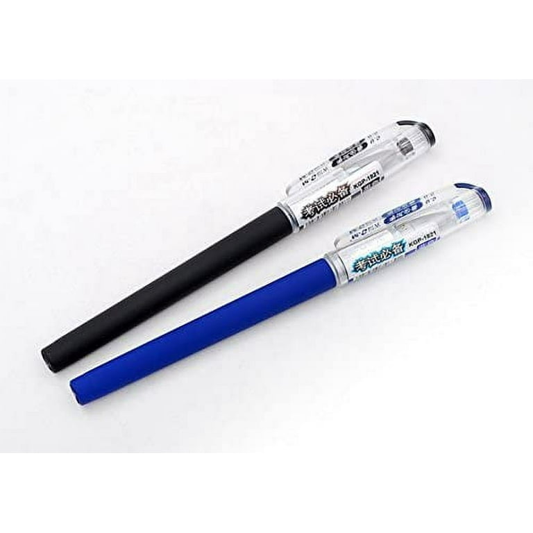 M&G Fine Point Gel Pens,0.5mm,Black,Blue Ink Pen,Box of 12 (KGP1821) 