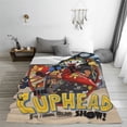 thumbnail image 6 of The Cuphead Show Fleece Blanket Super Soft Cozy Warm Flannel Fleece Throw Blanket For Couch Bed Sofa Throw 80"X60", 6 of 7