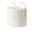 White#02, variant on Woven Storage Basket, Cotton Rope Laundry Hamper Round Clothes Bin Utility Bucket Organizer with Handles and Tassel Garland Accent for Bedroom Living Room Home Decor