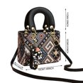 thumbnail image 3 of CZSCPDAW Women's Cute PU Leather Crossbody Bag with Adjustable Shoulder Strap and Zipper Closure for Work Travel and Daily Use, 3 of 3