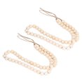 thumbnail image 5 of Wood Bead Garland 2 Pcs Wood Beads Nordic Wall Hanging Wooden Bead Decoration Home Wooden Bead String, 5 of 8