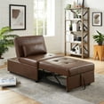 thumbnail image 3 of Simonson Lounge Chair, Chestnut Brown, 3 of 14