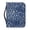 Blue Leopard Print, variant on HELLHERO Sea Turtle Floral Print Bible Covers with Zipper Matching Bookmark Bible Case for Church, PU Leather Church Bible Bag for Prayer