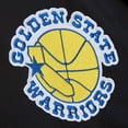 thumbnail image 7 of Men's Mitchell & Ness Black Golden State Warriors Blackout Collection Vintage Full-Snap Satin Jacket, 7 of 7