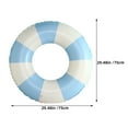 thumbnail image 3 of SHISUYAN Inflatable Float Swimming Ring Beach Pool Colorful Swim Ring PVC Size 90#, 3 of 8