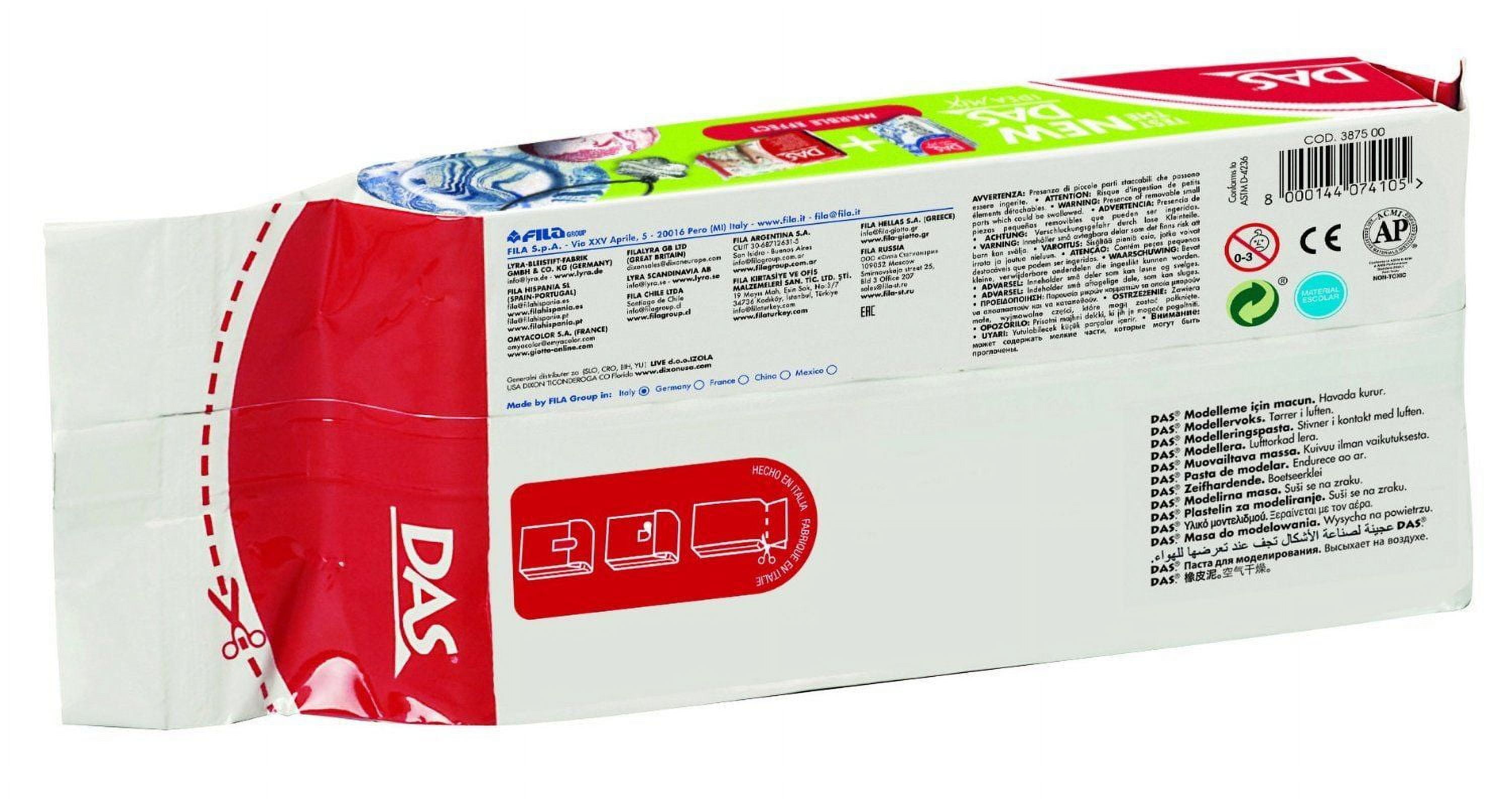 DAS Air Dry Clay White 17.6oz or 2.2lb 