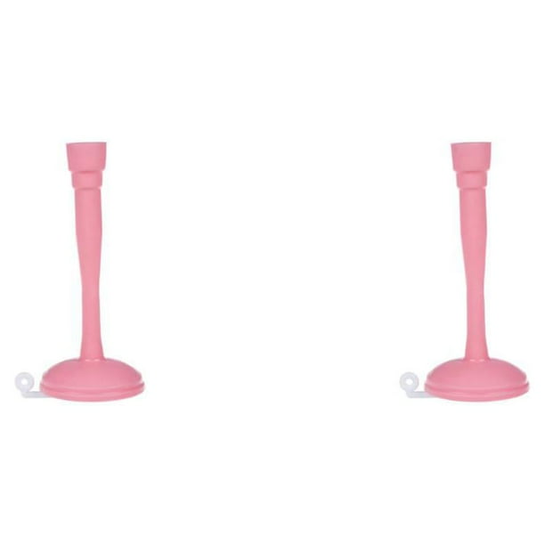 Extensor de grifo Bearachild Limpieza de baño Ahorro de agua Rosa Largo 2Conjunto