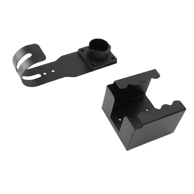 M Buder Soporte de Cargador EV Montaje en Pared para Conector J1772 Gancho de Acero al Carbono Organizador de Cable para Vehículos Eléctricos 25.4 cm / 10 inches Resistente
