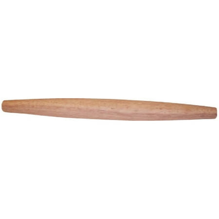 Winware by Winco Wood French Rolling Pin, Tapered, 1-1/4