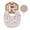 Style#02, variant on Baby Muslin Feeding Bibs with Bow Headband Set Flowers Lace Adjustable Drooling Bib Boho Baby Bibs for Girls Infant Newborn Toddler Teething