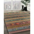 thumbnail image 3 of Ahgly Company Machine Washable Indoor Rectangle Contemporary Khaki Green Area Rugs, 4' x 6', 3 of 7