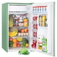 thumbnail image 4 of Upstreman Mini Fridge with Freezer, 3.2 Cu.Ft Small Refrigerator Single Door Compact Refrigerator for Dorm Office, Adjustable Thermostat, Low Noise, BR321 Green, 4 of 11