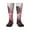 1 Black, variant on Xecao Electric Skeleton Surrealism Print Compression Socks for Both Men And Women for Running, Travel, Flight, Nurse