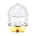 thumbnail image 1 of HLONKMultifunctional Eggs Cooker (double Layer  US Standard) Yellow, 1 of 3