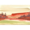 thumbnail image 2 of Paschke, Chris 14x11 Black Ornate Wood Framed with Double Matting Museum Art Print Titled - Red Rock III, 2 of 4