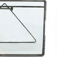 thumbnail image 3 of Saltoro Sherpi 7" Horizontal Display Metal Easel Frame with Glass panel, Antique Gray, 3 of 3