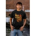 thumbnail image 4 of The Way Truth Life Christian Cross Men's Graphic T Shirt Tees Brisco Brands L, 4 of 6