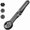 Black, variant on Mosiee Adjustable Bike Computer Mount for Road Bikes with Integrated Mounting Design Silver