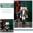 thumbnail image 3 of GAXIRE Wood Nutcracker for Festival 1Pack 10.8x3.8in, 3 of 8