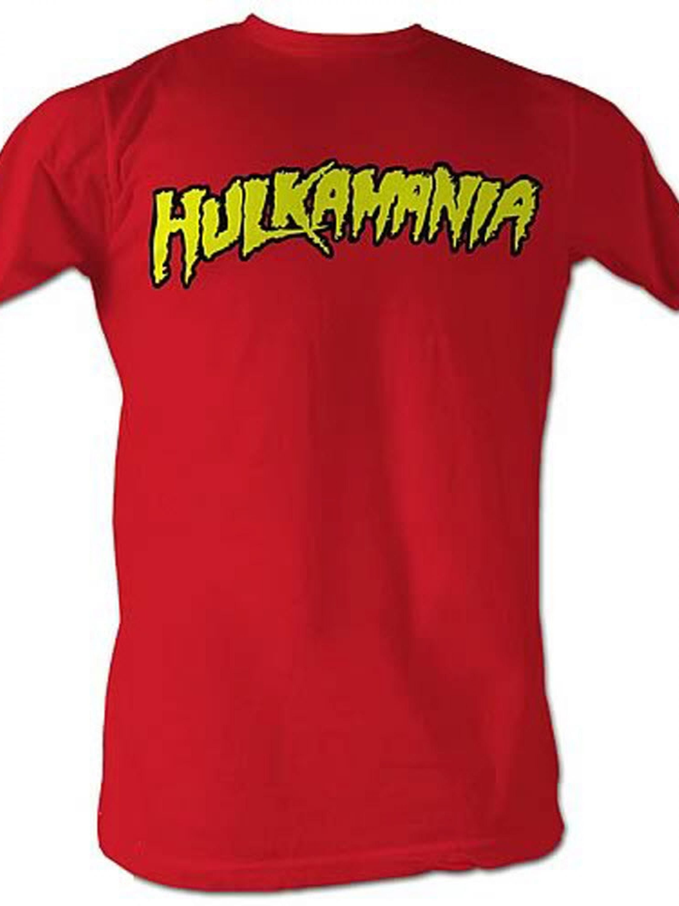 My Party Shirt Hulkamania Red Adult TShirt Hulk Hogan WWF WWE Wrestling Hulkster Costume