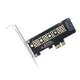thumbnail image 1 of NVMe PCIe M.2 NGFF SSD to PCIe X1 Adapter Card PCIe X1 to M.2 Card Support 2230 2242 2260 2280 Size NVMe M.2 SSD, 1 of 6