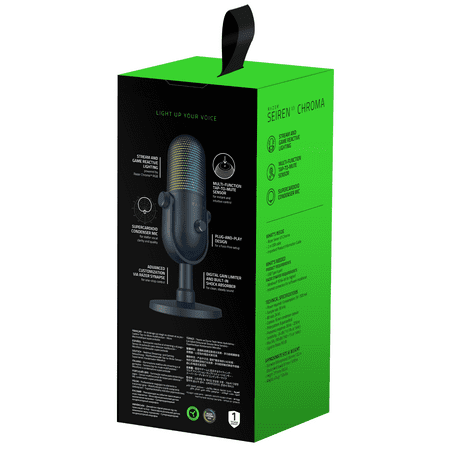 Razer - Seiren V3 Chroma Condenser USB Microphone
