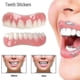 thumbnail image 2 of Orthodontic Teeth Veneers - Silicone Soft Safe Adhesive - Extra Thin White Shade - Denture Hide For Braces Comfort, 2 of 5