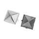 thumbnail image 4 of 100 Uds Pirámide Cuadrada Hugo Remache Espárragos Spike Tornillo Colorido Plata, 4 of 7