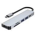 thumbnail image 3 of JShteea Base Expansión Compatible Con Adaptador Concentrador USB 3 0 6 en 1 para Ordenadores Portátiles Tabletas Y Ipad 2 Uds., 3 of 8