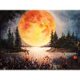 thumbnail image 1 of Cuadros Decorativos Pintura de diamante 5D DIY Big Moon Full Round Drill Rhinestone Kits abstractos Sywqhk Nuevos Originales, 1 of 9