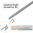 thumbnail image 4 of MKEUDQ-5pcs #2 Phillips Screwdriver Bit PH2 1/4" Hex Shank 12" (300mm) Long Magnetic S2 Steel Industrial Grade Screw Driver Bit Cross Head Electric Drill Bits 0.197" (5mm) Rod, 4 of 4