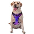 thumbnail image 1 of Purple Dream Watercolor Dog Harness, Pet Dog Out to Prevent Break Free Leash, Adjustable, Easy to Wear, X-Large, 1 of 9