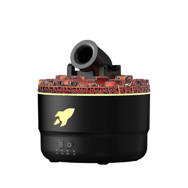 Cannon Blast Aroma Humidifier, Cannon Blast Turret Aromatherapy Humidifier Silent Diffuser With 7 Colors