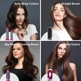 thumbnail image 4 of 5 en 1 Hair Styler, cepillo para secador de pelo, cepillo para secador de pelo eléctrico iónico negativo, Hair Wrap Hair Styler, peine para alisar el estilo de rizado automático, 4 of 5