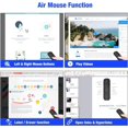 thumbnail image 3 of Presentation Clicker Air Mouse Function Wireless Presenter USB Powerpoint Clicker, RF 2.4 GHz Presentation Remote Control Clicker for powerpoint presentations Support Mac, Laptop, Computer 11, 3 of 4