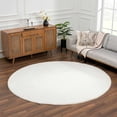 thumbnail image 5 of Hauteloom Heavenly Living Room, Bedroom Area Rug - Contemporary - Plush Pile - Cream - 18" x 18" Sample, 5 of 16