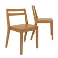 thumbnail image 3 of Now Furniture Dining Chairs Set of 2, Solid Wood Modern Kitchen Chair, 3 of 7