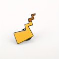 thumbnail image 2 of Cartoon Lightning Tail Enamel Pin, Cute Unisex Japanese Style, Simple Personality Lapel Badge For Couples, Apparel And Bag Accessory, 2 of 5