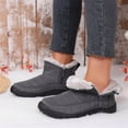 thumbnail image 5 of Willtoo Winter Snow Zip Up Boots for Women Faux Fur Lined Warm Ankle Booties Outdoor Anti-slip Waterproof Comfortable Short Boot, 5 of 5