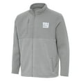 thumbnail image 2 of Men's Antigua  Gray New York Giants Daily Fused Full-Zip Jacket, 2 of 4